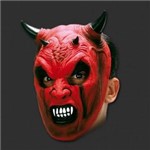 Ficha técnica e caractérísticas do produto Máscara Diabo Terror Fantasia Carnaval Cosplay Látex Spook