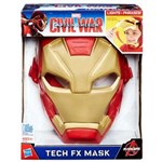 Ficha técnica e caractérísticas do produto Máscara Eletrônica Hasbro Capitão América: Homem de Ferro FX B5784 – Vermelha e Amarela