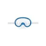 Ficha técnica e caractérísticas do produto Máscara Mergulho Infantil - Azul