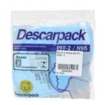 Ficha técnica e caractérísticas do produto Máscara Respirador Descarpack N95 PFF2 com 1un
