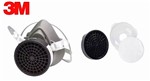 Ficha técnica e caractérísticas do produto Máscara Respiradora com Filtro Ref.3200 - 3m