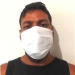 Ficha técnica e caractérísticas do produto Máscara Respiratória de Proteção Lavável com 3 Unidades