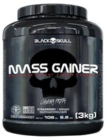 Ficha técnica e caractérísticas do produto Mass Gainer - Caveira Preta (3Kg) - Black Skull