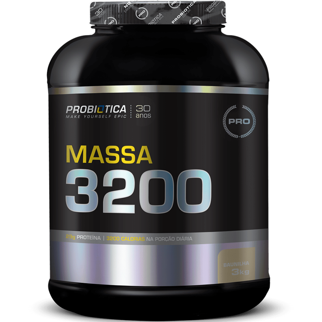 Ficha técnica e caractérísticas do produto Massa 3200 Baunilha 3Kg Probiotica