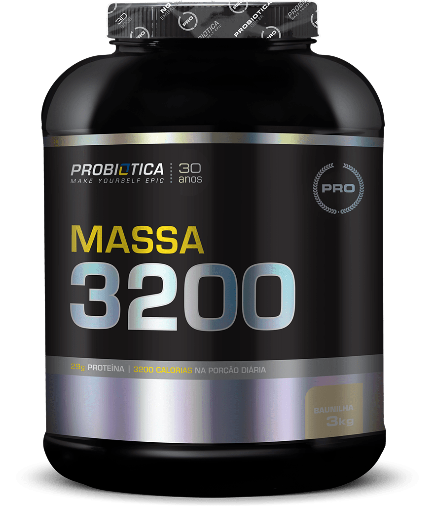 Ficha técnica e caractérísticas do produto Massa 3200 1,68Kg - Probiótica (+Brindes) (MORANGO, 3KG)