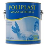 Ficha técnica e caractérísticas do produto Massa Acrílica Poliplast 5,6kg