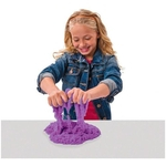 Ficha técnica e caractérísticas do produto Massa Areia Kinetic Sand Colorida Roxo - Sunny