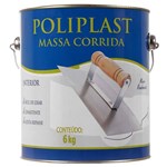 Ficha técnica e caractérísticas do produto Massa Corrida Poliplast 6kg