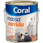 Ficha técnica e caractérísticas do produto Massa Corrida Pva Branco - Galão 3,6 Lt - Coral