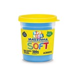 Ficha técnica e caractérísticas do produto Massa de Modelar 500g Azul 07350/109 - Acrilex Tintas