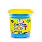 Ficha técnica e caractérísticas do produto Massa de Modelar Azul Soft 150 G.