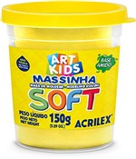 Ficha técnica e caractérísticas do produto Massa de Modelar Soft Acrilex Amarelo Limão 150g