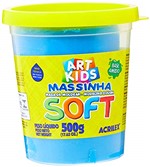 Ficha técnica e caractérísticas do produto Massa de Modelar Soft Acrilex Azul 500g