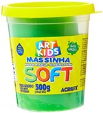 Ficha técnica e caractérísticas do produto Massa de Modelar Soft Acrilex Verde 500 G