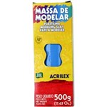 Ficha técnica e caractérísticas do produto Massa Modelar Acrilex 500 G Azul Turquesa 07001 - 501