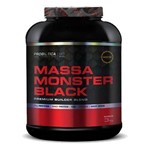 Massa Monster Black Nova Fórmula - 3000g Baunilha - Probiótica