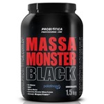 Ficha técnica e caractérísticas do produto Massa Monster Black - Probiótica - Baunilha - 1,5 Kg
