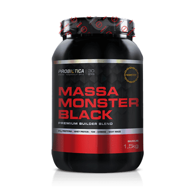 Ficha técnica e caractérísticas do produto Massa Monster Black - Probiotica (3k, CHOCOLATE)