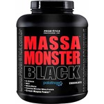 Ficha técnica e caractérísticas do produto Massa Monster Black - Suplemento Alimentar - Professional Line Chocolate 3kg - Probiótica