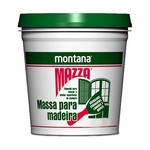 Ficha técnica e caractérísticas do produto Massa Para Madeira Cor Branco Montana Mazza 1,6kg