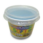 Massa para Modelar Acrilex Soft 150 Gramas 109 Azul