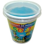 Massa para Modelar Soft 500g 109 Azul