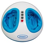 Ficha técnica e caractérísticas do produto Massageador de Pés Airbag Foot Azul Massager
