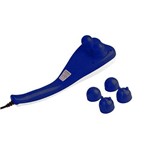 Ficha técnica e caractérísticas do produto Massageador Double Massage Azul 220v, Rm-Mh5015 - Relaxmedic