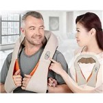 Ficha técnica e caractérísticas do produto Massageador para Ombros Costas e Pescoço Shiatsu 3d Supermedy