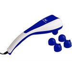 Ficha técnica e caractérísticas do produto Massageador Portátil RelaxMedic Double Massage RM-MH5015 127V Azul