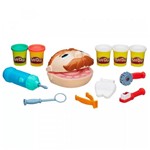 Ficha técnica e caractérísticas do produto Massinha de Modelar Brincando de Dentista Play Doh Hasbro - Play-doy