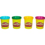 Ficha técnica e caractérísticas do produto Massinha de Modelar Play-Doh com 4 Potes de Massinhas Cores Pastéis - 22114 / 28502