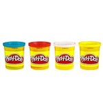 Ficha técnica e caractérísticas do produto Massinha Hasbro Play-Doh - Cores Clássicas - 4 Potinhos