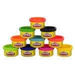 Ficha técnica e caractérísticas do produto Massinha Play-Doh - 10 Mini Potes - Hasbro