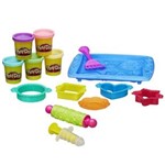 Ficha técnica e caractérísticas do produto Kit de Massa de Modelar - Play-Doh - Sorveteria e Biscoitos Divertidos - Hasbro