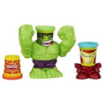 Ficha técnica e caractérísticas do produto Massinha Play Doh Marvel Hulk Esmaga B0308 Hasbro