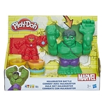 Ficha técnica e caractérísticas do produto Massinha Play Doh Marvel Hulk Esmaga - Hasbro E1951
