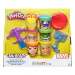 Ficha técnica e caractérísticas do produto Massinha Play-Doh Marvel Kit os Vingadores Hasbro HAS-943