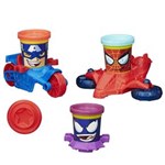 Ficha técnica e caractérísticas do produto Massinha Play-Doh - Veículos Marvel - Hasbro