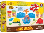 Ficha técnica e caractérísticas do produto Massinha Super Massa Dino Vulcão - Estrela com Acessórios