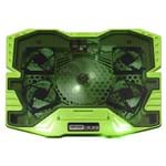 Ficha técnica e caractérísticas do produto Master Cooler Gamer Verde com Led - Ac292 Ac292 - Warrior
