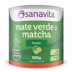 Ficha técnica e caractérísticas do produto Matcha e Mate Verde 300g Sanavita Limão