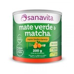 Ficha técnica e caractérísticas do produto Mate Verde e Matcha - 200 Gramas - Sanavita