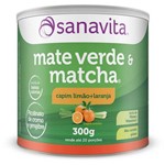 Ficha técnica e caractérísticas do produto Mate Verde e Matcha - 200g - Sanavita Capim Limão e Laranja