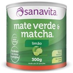 Ficha técnica e caractérísticas do produto Mate Verde e Matcha - Sanavita - 300g
