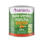 Mate Verde e Matcha - Sanavita - Capim Limão com Laranja 200G