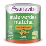 Ficha técnica e caractérísticas do produto Mate Verde e Matcha - Sanavita - Capim Limão + Laranja - 300g
