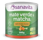 Ficha técnica e caractérísticas do produto Mate Verde e Matcha - Sanavita - Capim Limão + Laranja - 200g