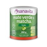 Mate Verde e Matcha Sanavita Limão 200G