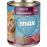 Ficha técnica e caractérísticas do produto Max Cat Patê - Sabor: Atum e Sardinha